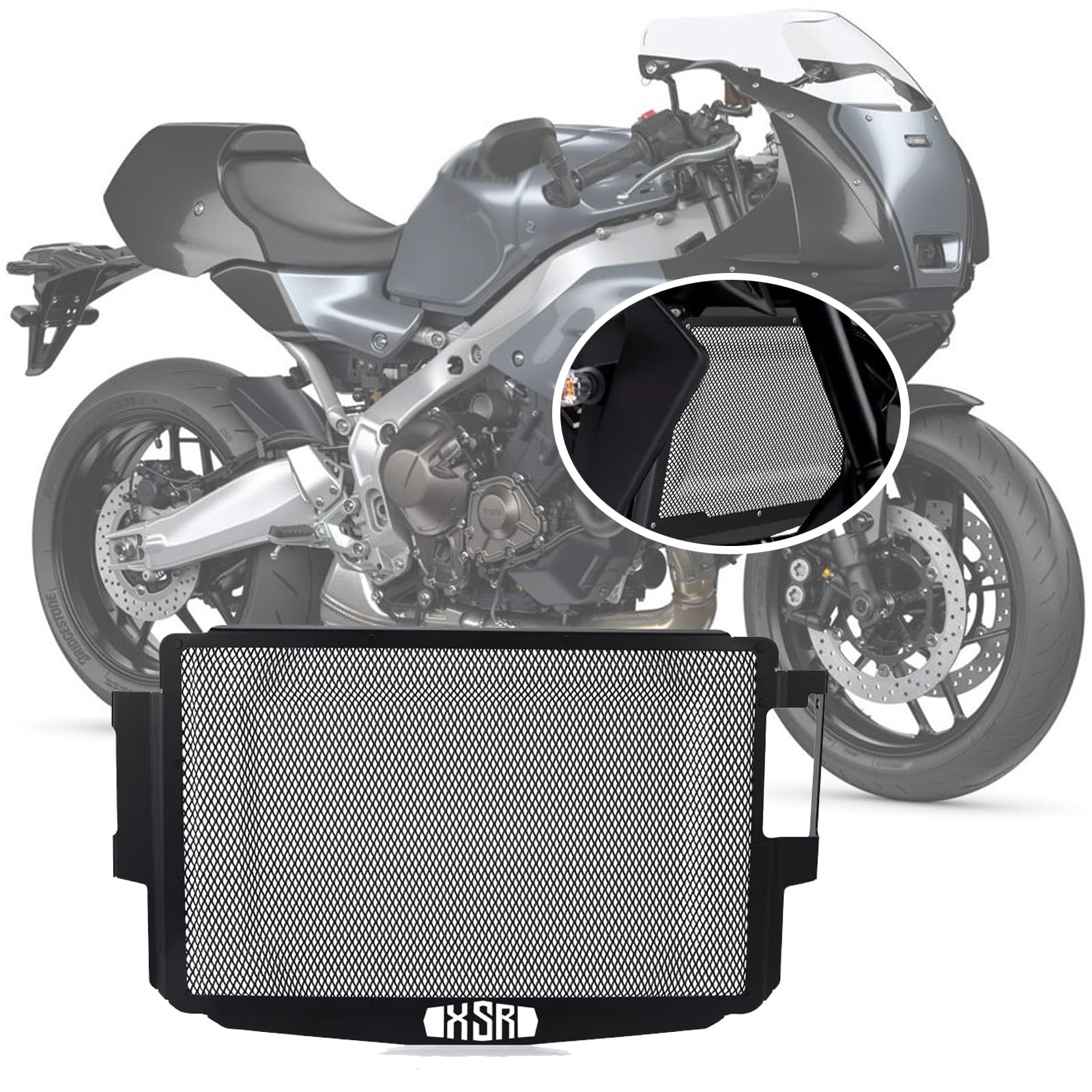 Amazon | FOR XSR900 GP 2024 2025 2026 XSR900GP ラジエーターグリル